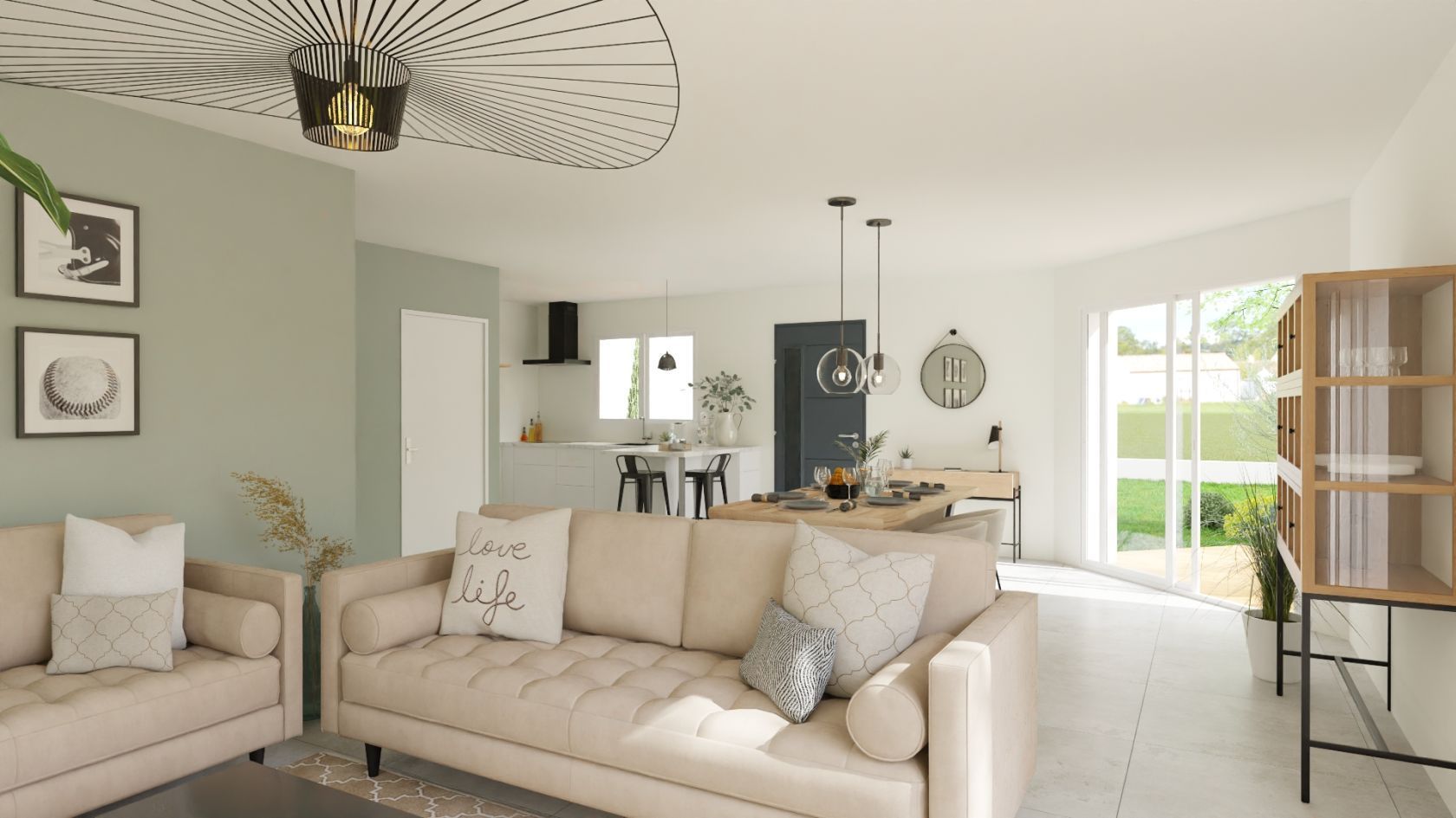 Maison neuve 86 m² à Challans (85300)