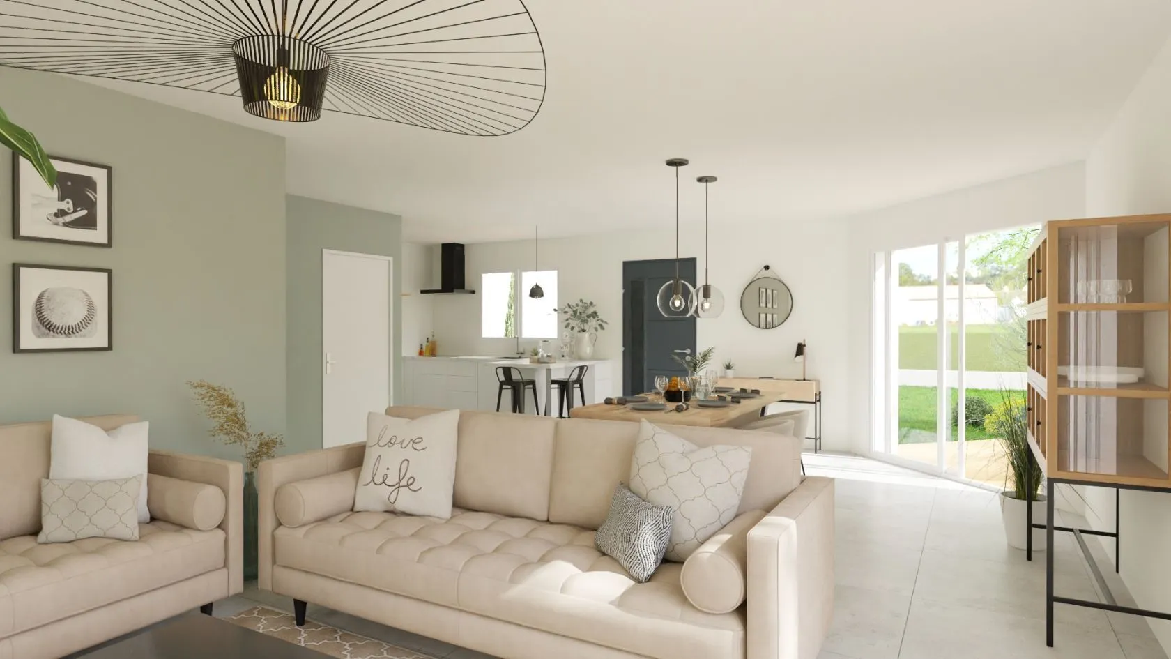 Maison neuve 86 m² à Challans (85300)
