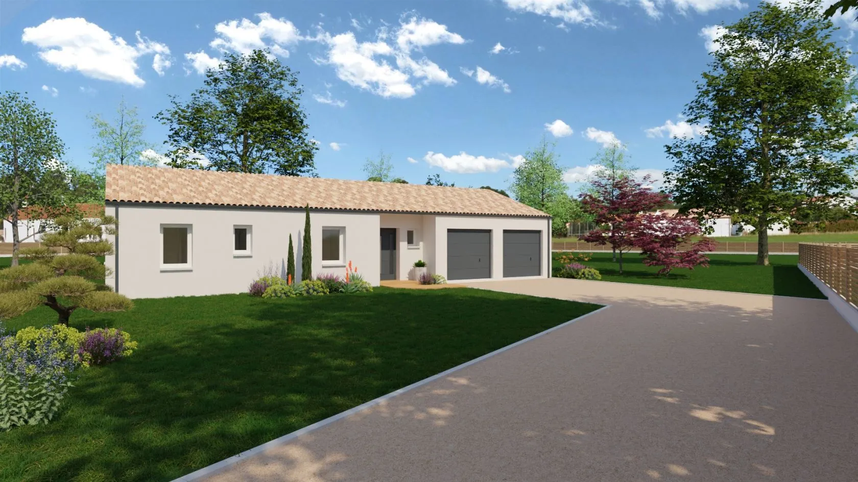 Maison neuve 121 m² à Soullans (85300)