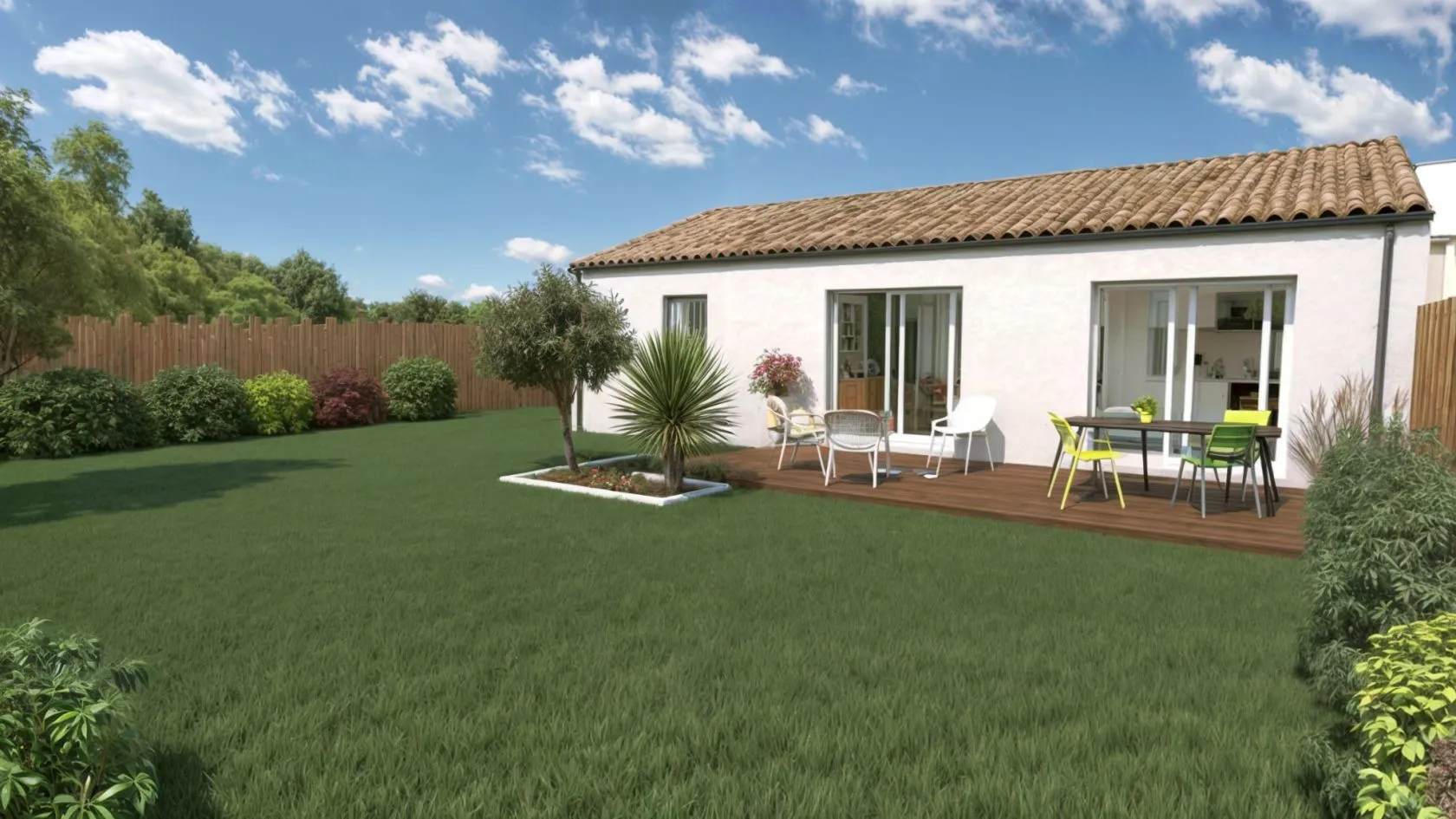 Maison neuve 66 m² à Beaufou (85170)