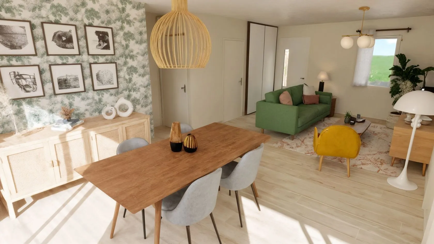 Maison neuve 66 m² à Beaufou (85170)
