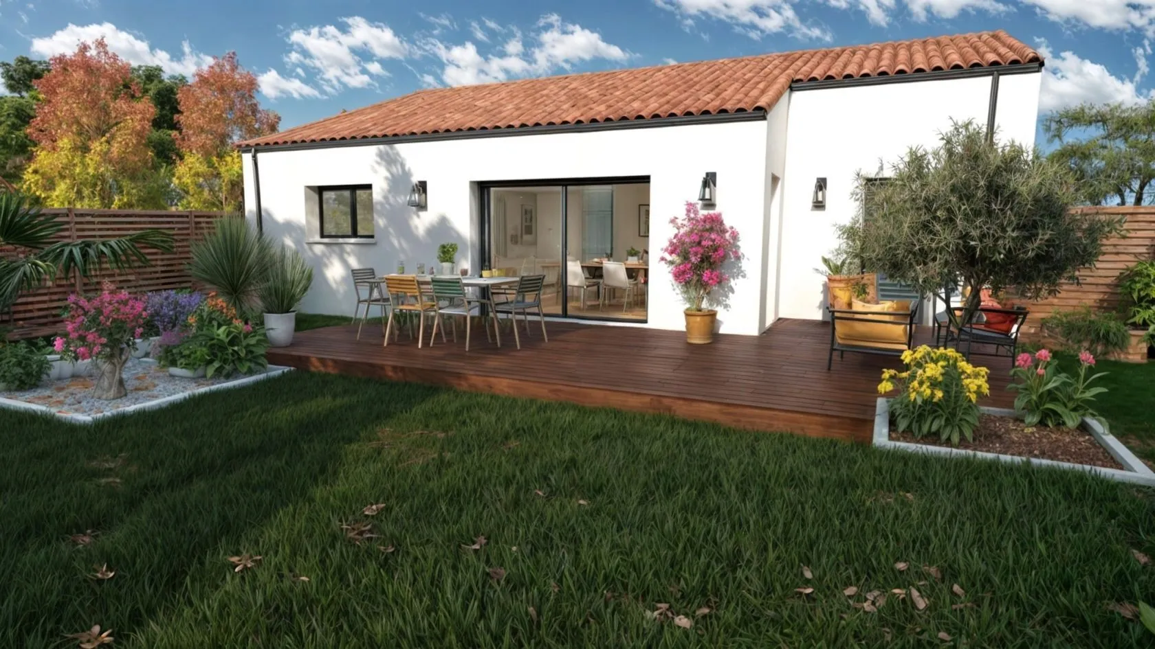 Maison neuve 102 m² à Beaufou (85170)