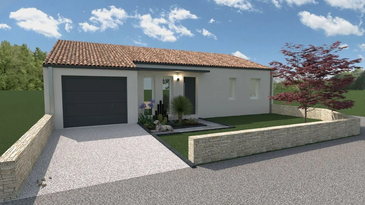 Maison neuve 92 m² à Avrillé (85440)