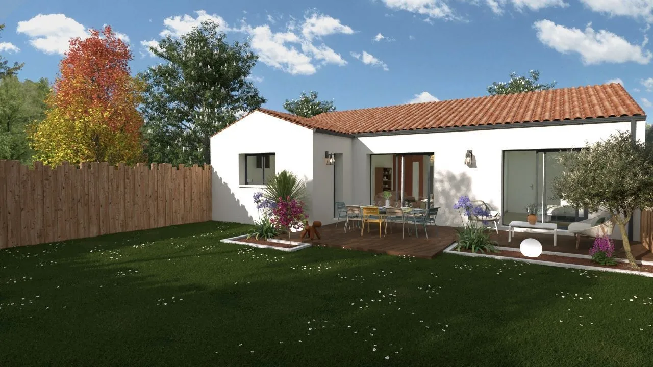 Maison neuve 92 m² à Aizenay (85190)
