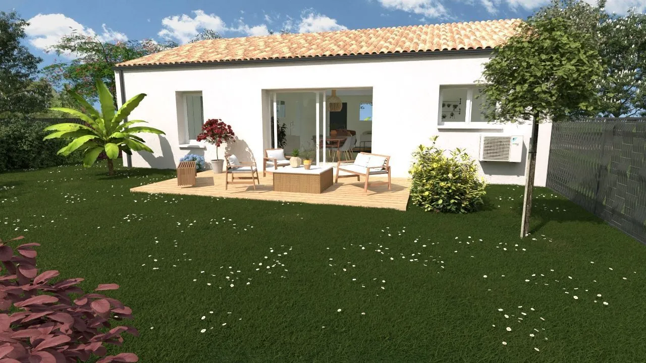 Maison neuve 74 m² au Poiré-sur-Vie (85170)