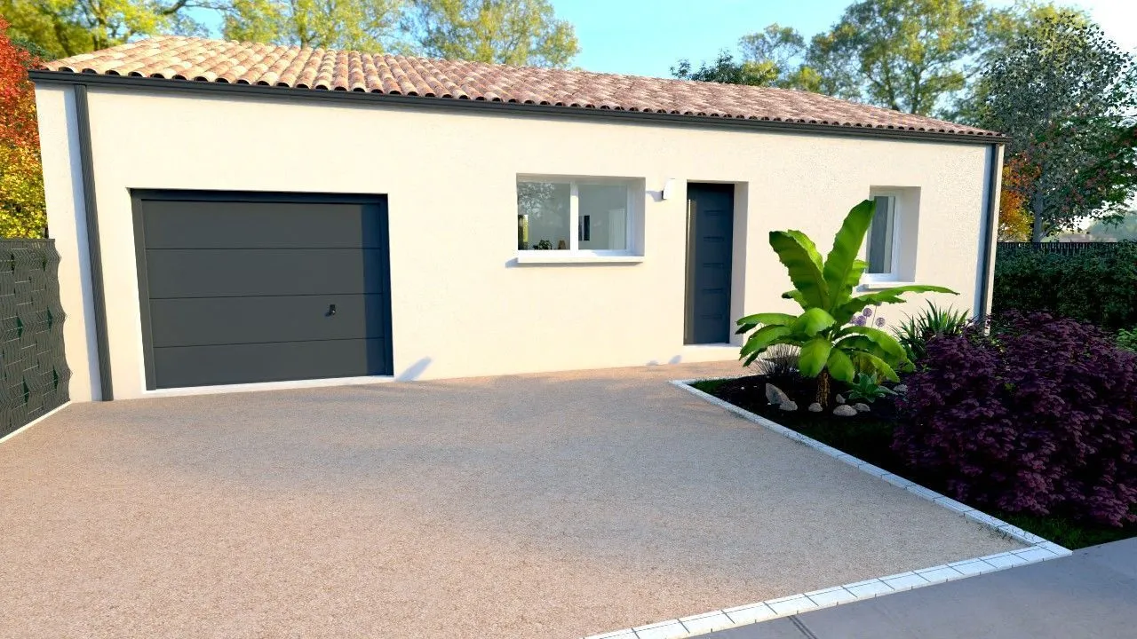 Maison neuve 74 m² au Poiré-sur-Vie (85170)