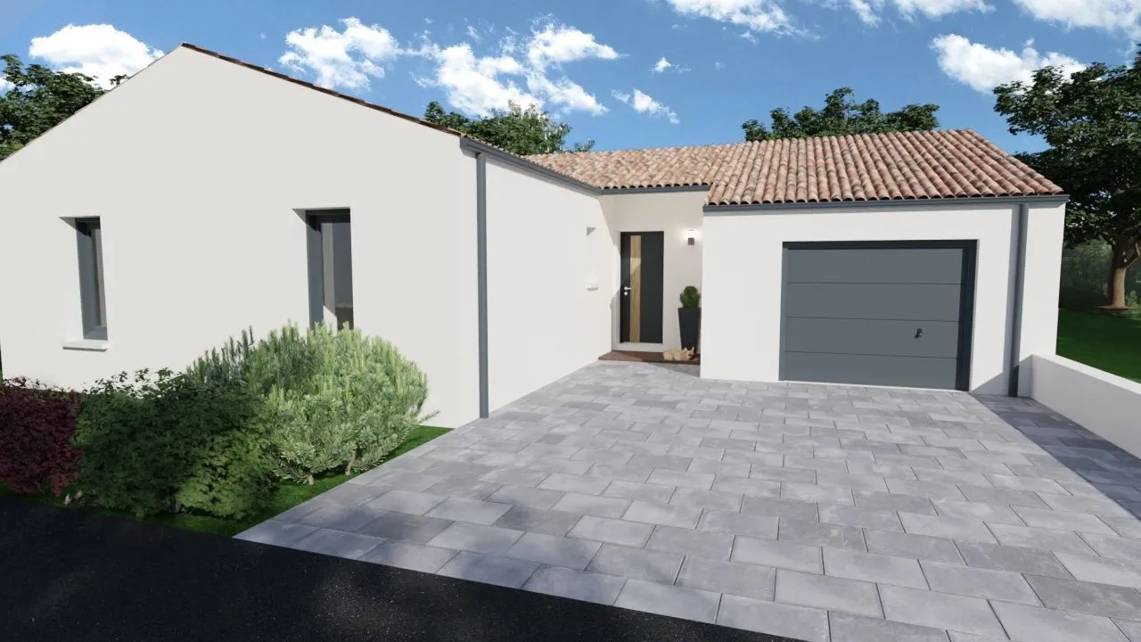 Maison neuve 85 m² à La Chapelle-Palluau (85670)