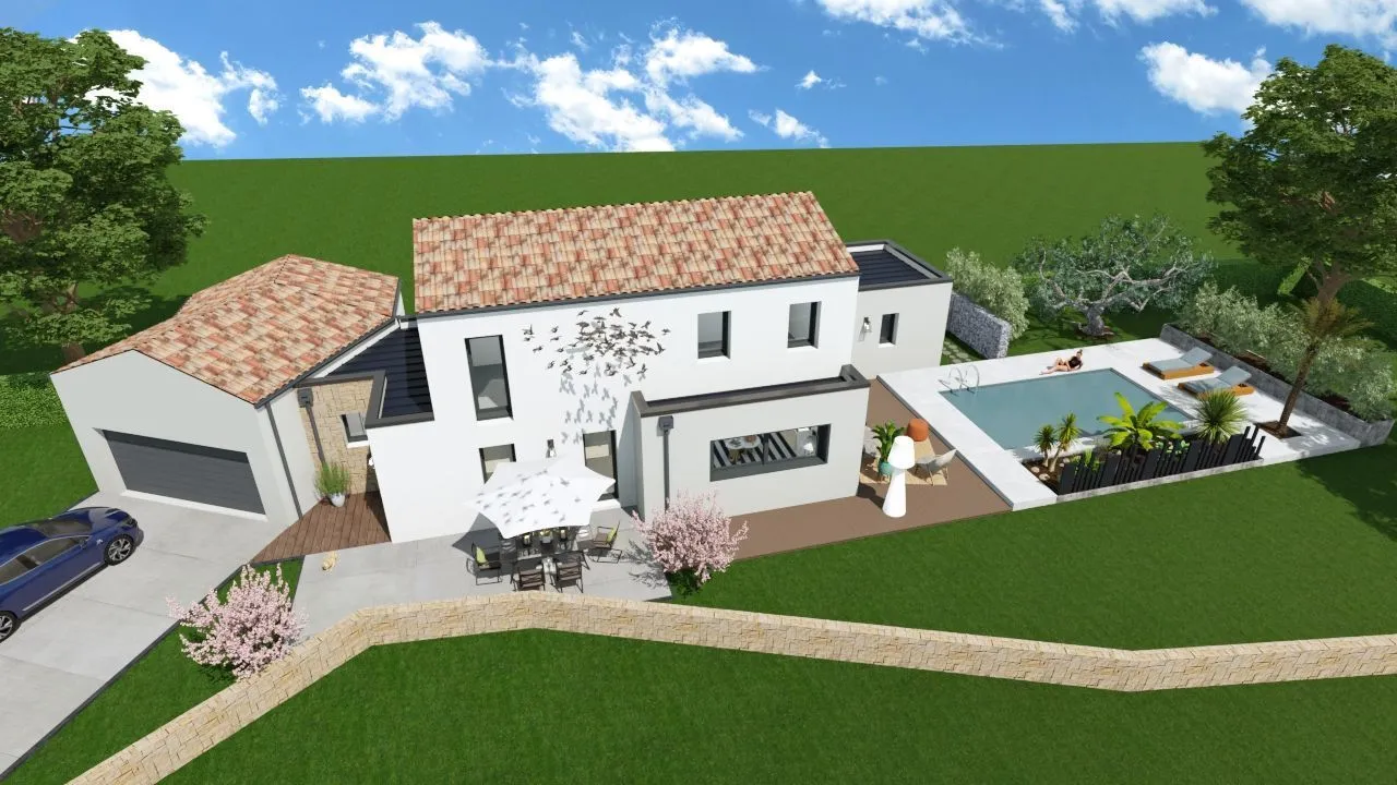 Maison neuve 137 m² à La Roche-sur-Yon (85000)