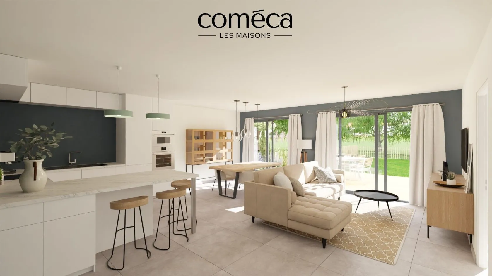 Maison neuve 85 m² à Moutiers-les-Mauxfaits (85540)