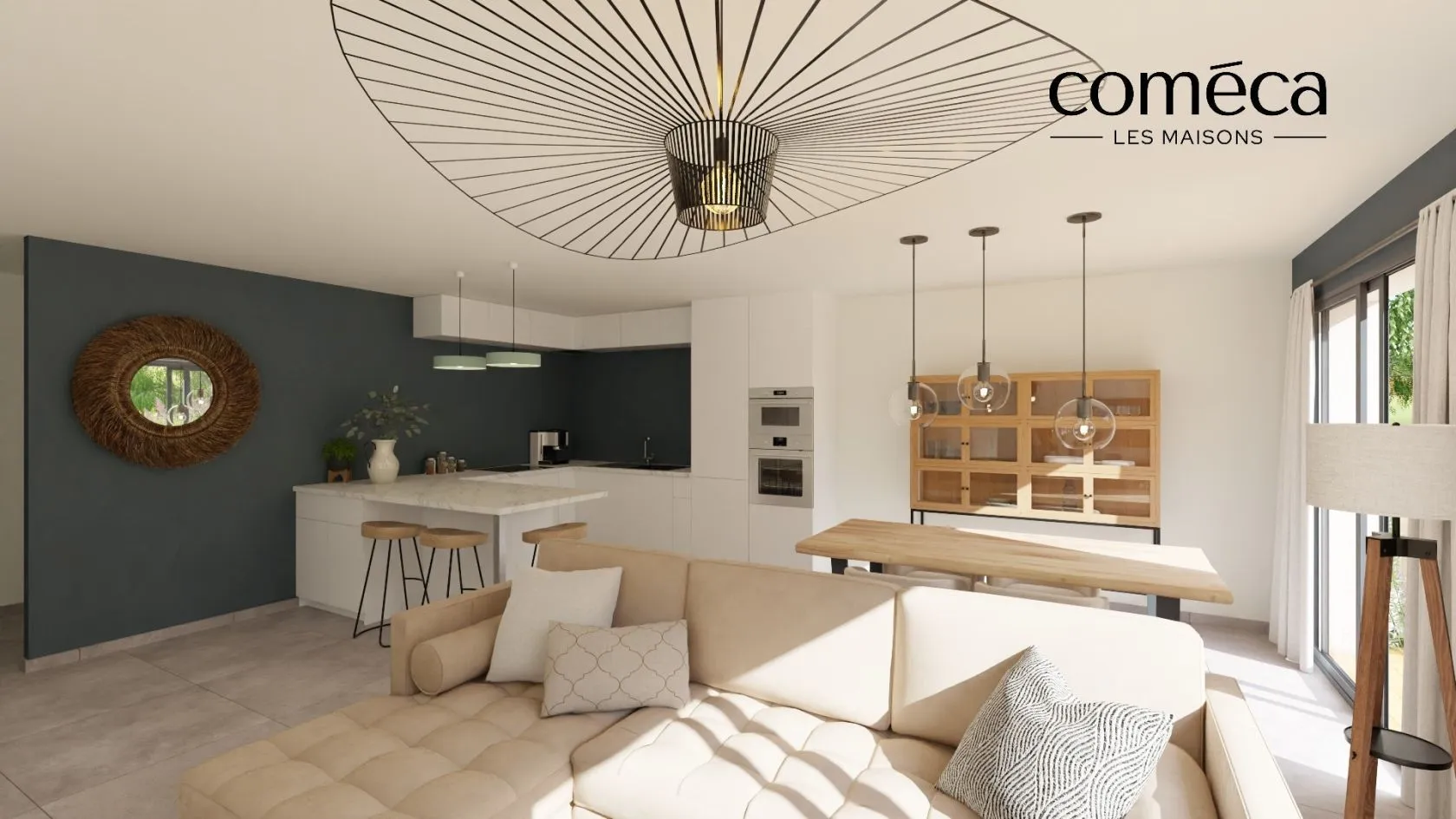 Maison neuve 85 m² à Moutiers-les-Mauxfaits (85540)