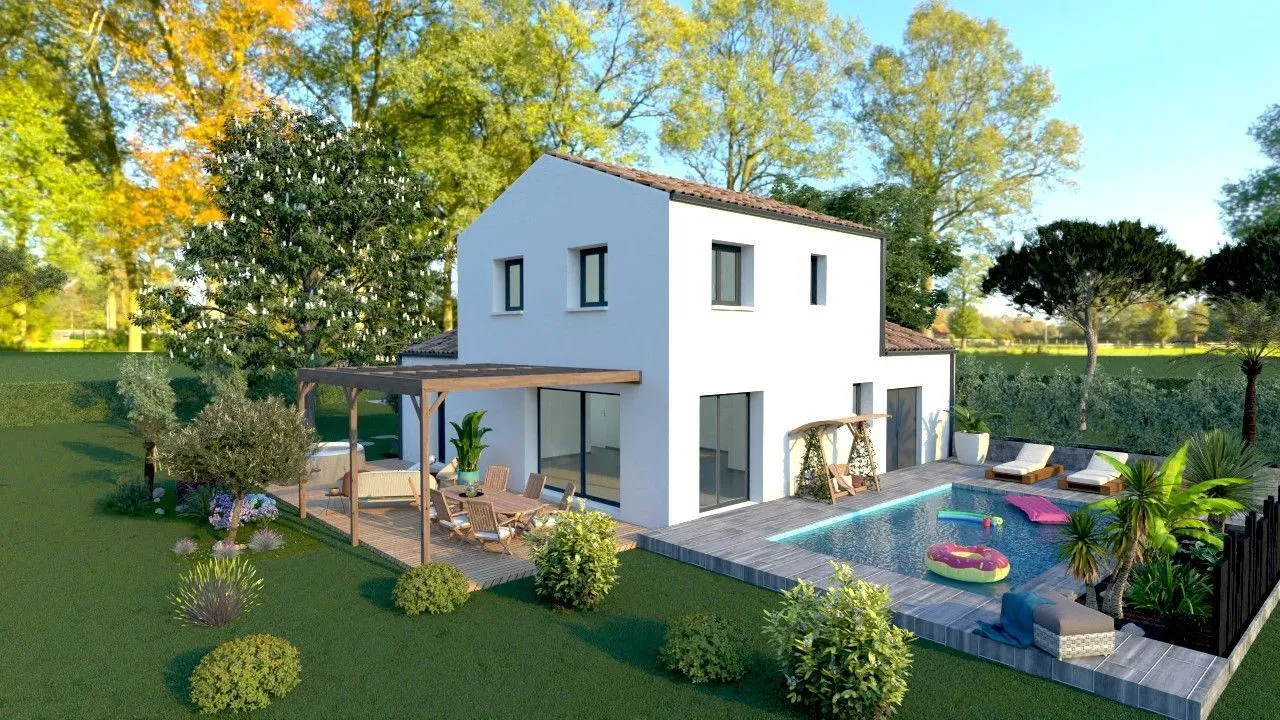 Maison neuve 95 m² à Saint-Vincent-sur-Jard (85520)