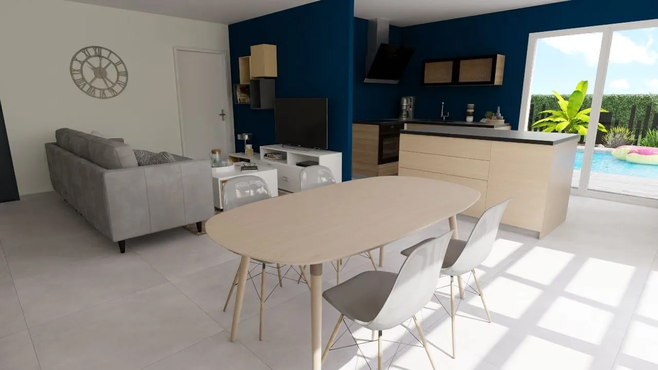 Maison neuve 95 m² à Saint-Vincent-sur-Jard (85520)