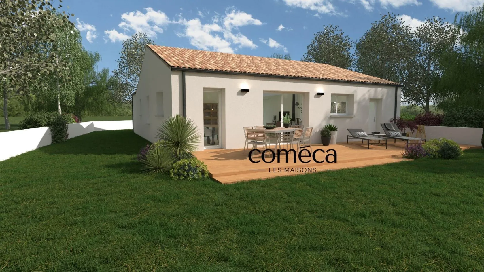 Maison neuve 97 m² à Poiroux (85440)