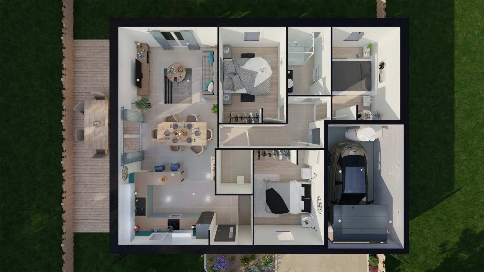 Maison neuve 81 m² à Magnils-Reigniers (85400)
