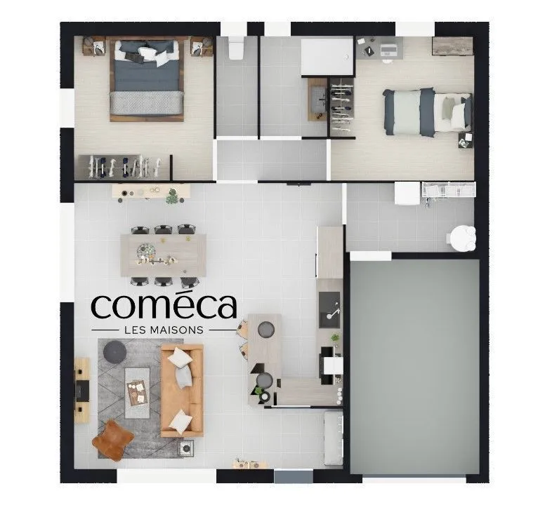 Maison neuve 76 m² à Saint-Benoist-sur-Mer (85540)