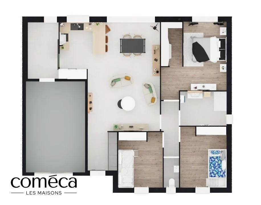 Maison neuve 99 m² à Magnils-Reigniers (85400)