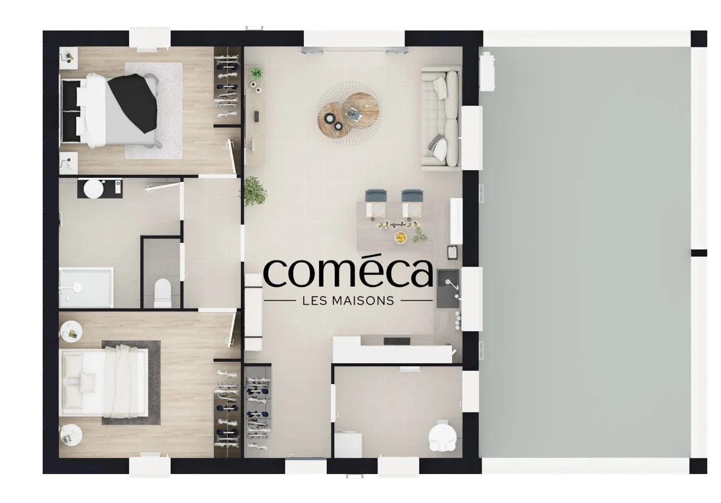 Maison neuve 77 m² à Magnils-Reigniers (85400)