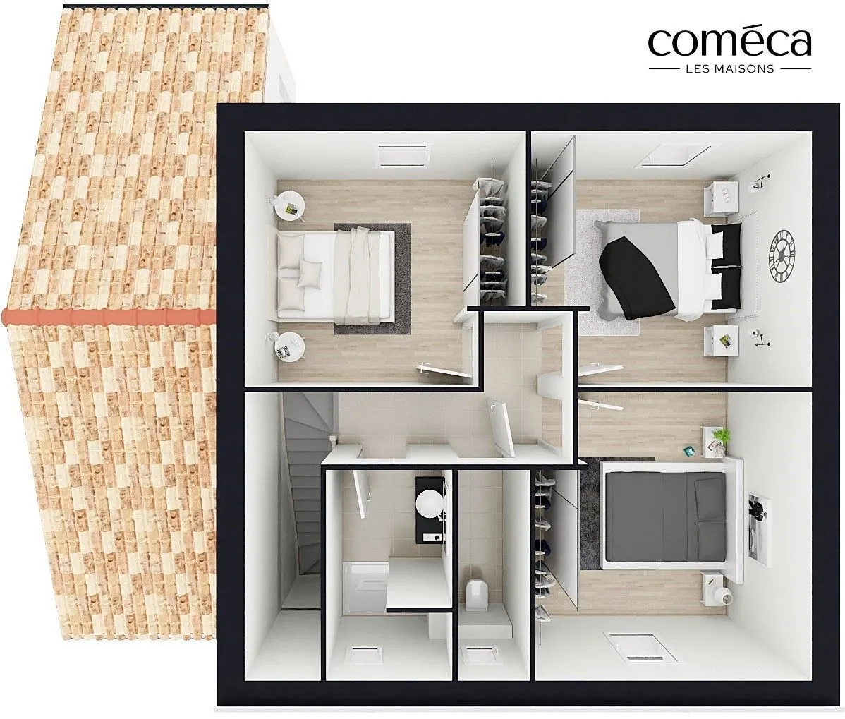 Maison neuve 100 m² à La Jonchère (85540)