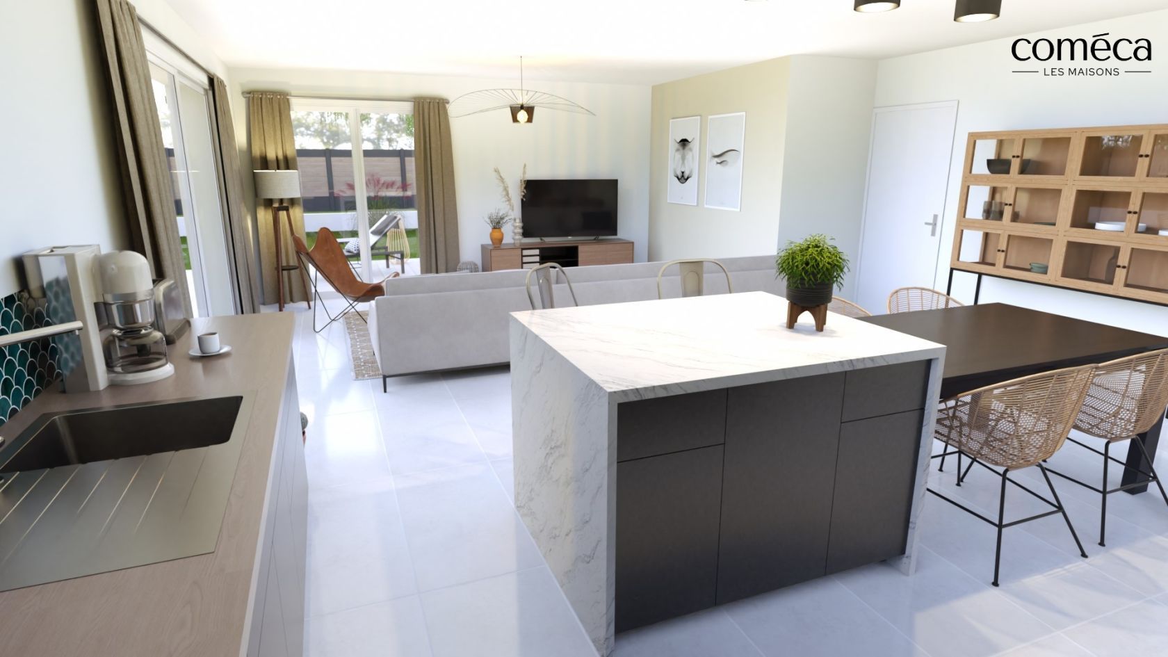 Maison neuve 111 m² à La Jonchère (85540)