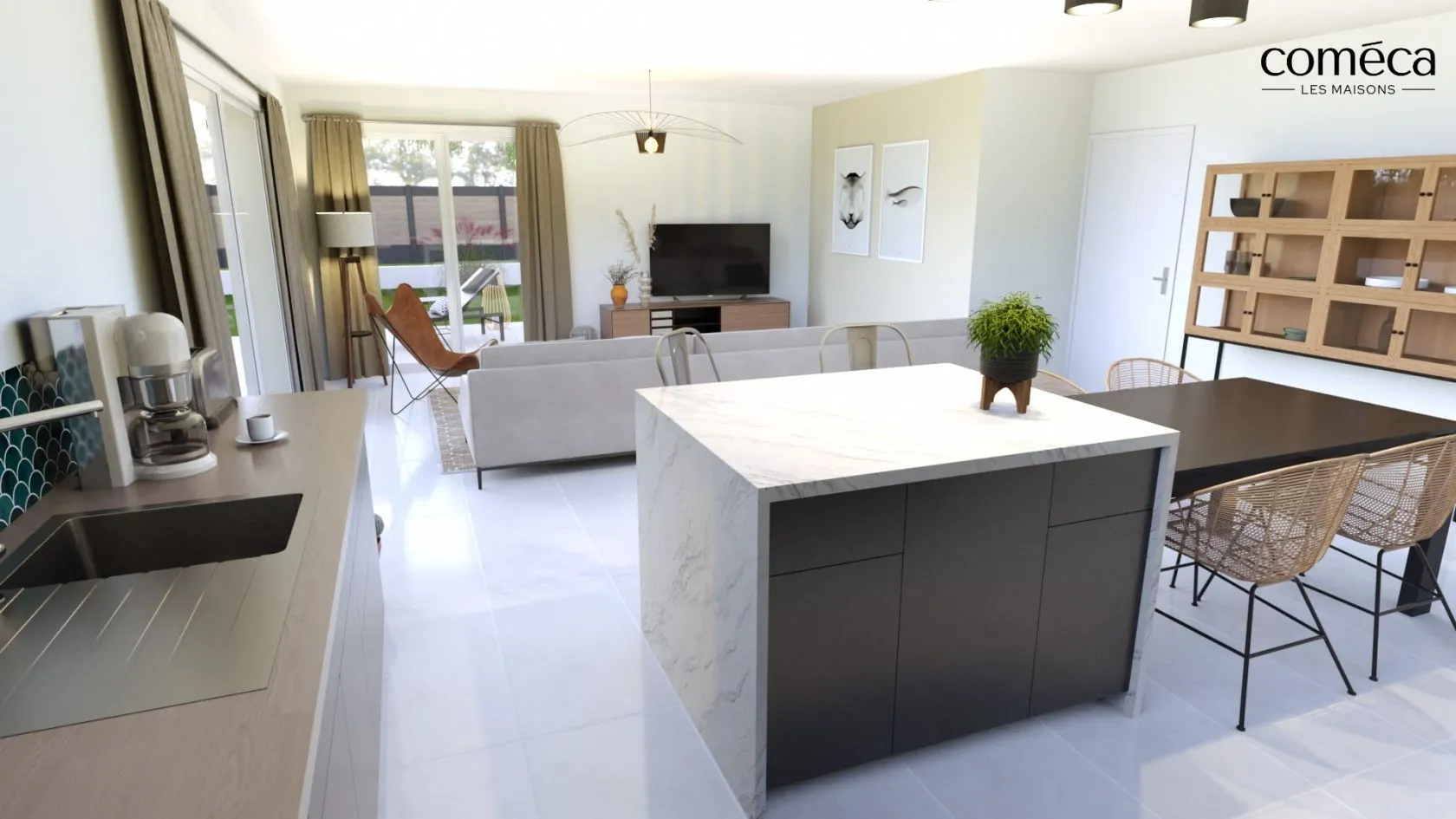 Maison neuve 111 m² à La Jonchère (85540)