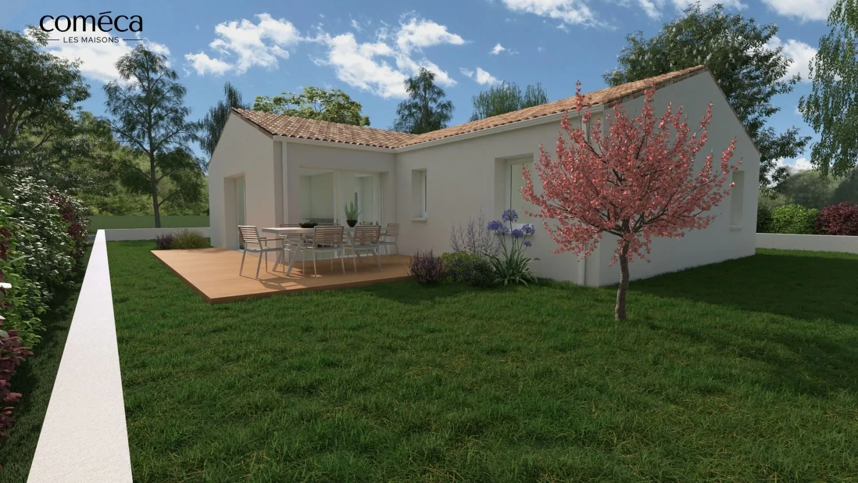 Maison neuve 78 m² à Moutiers-les-Mauxfaits (85540)