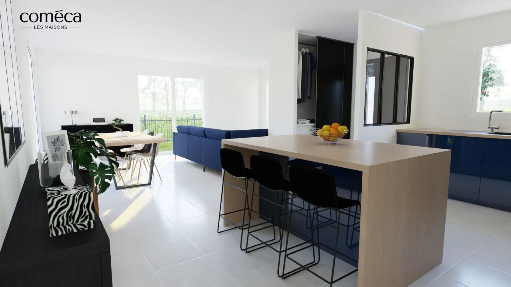 Maison neuve 96 m² à Moutiers-les-Mauxfaits (85540)