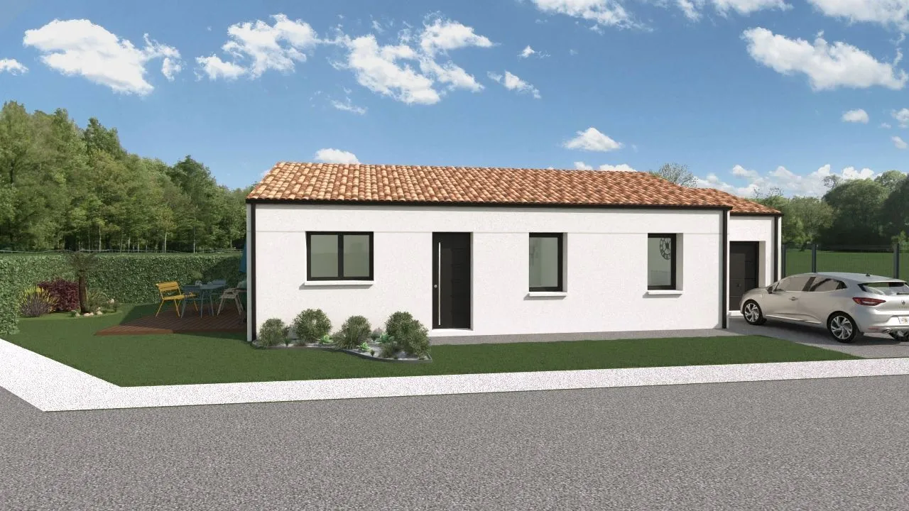 Maison neuve 73 m² à La Plaine-sur-Mer (44770)