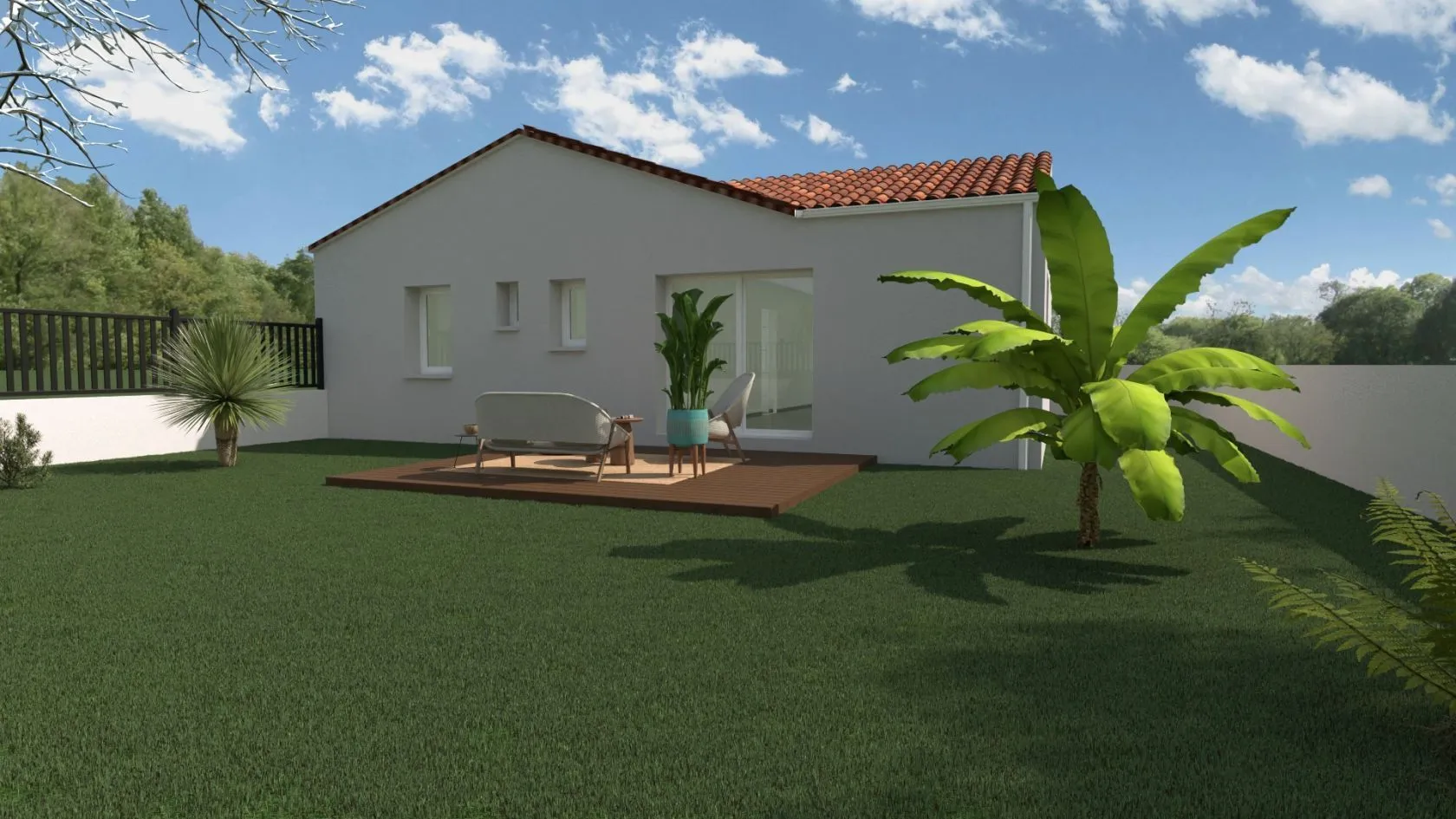 Maison neuve 65 m² à Talmont-Saint-Hilaire (85440)