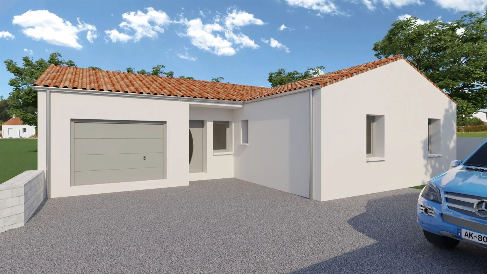 Maison neuve 130 m² à Sainte-Foy (85150)