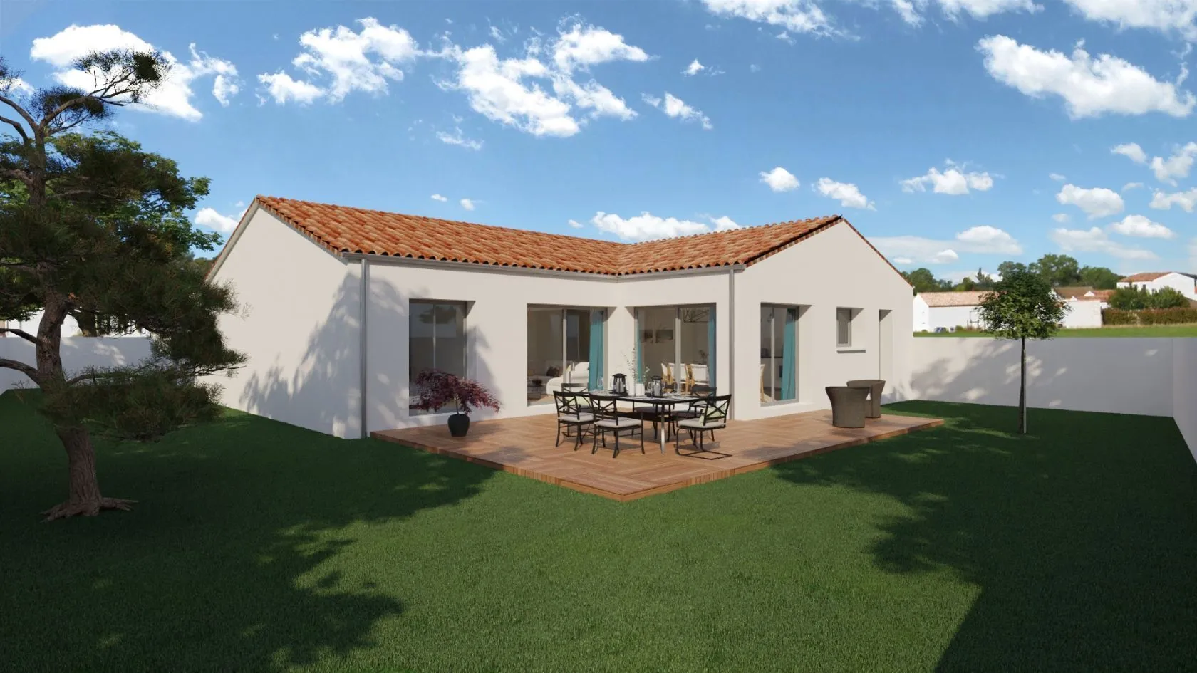 Maison neuve 130 m² à Sainte-Foy (85150)