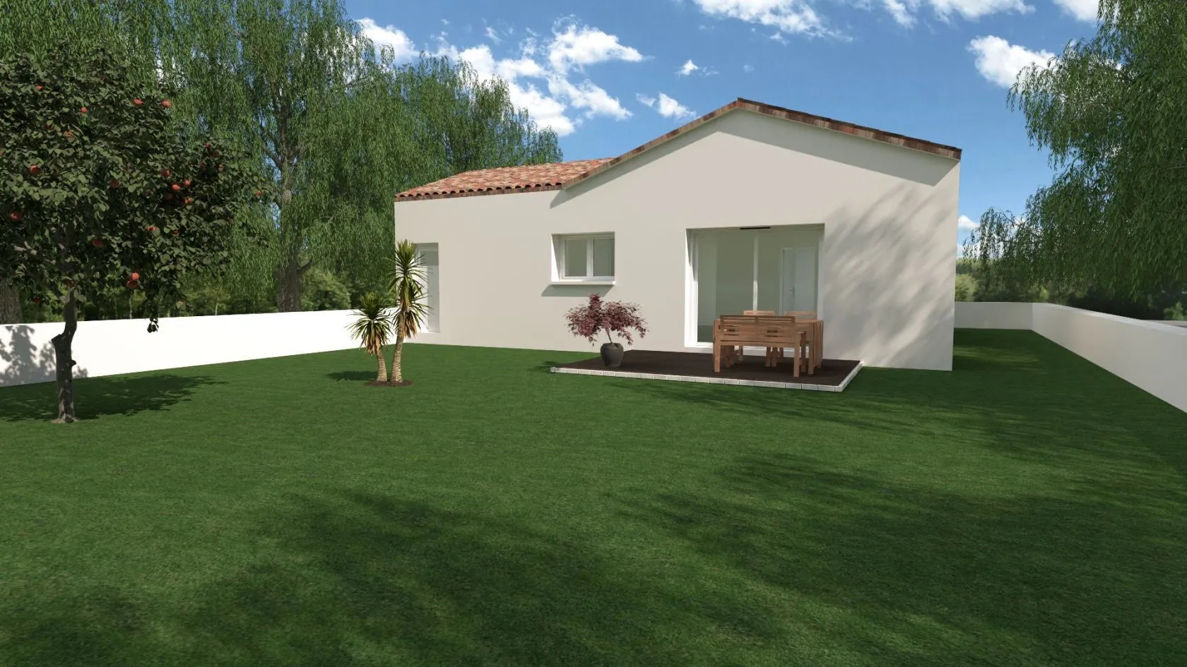 Maison neuve 62 m² à Talmont-Saint-Hilaire (85440)