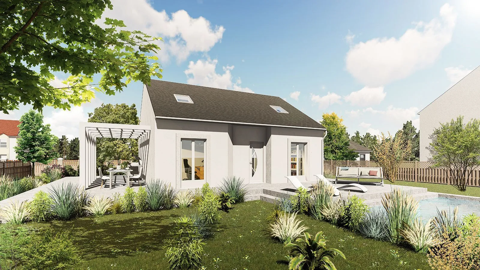 Maison neuve à Gasville-Oisème
