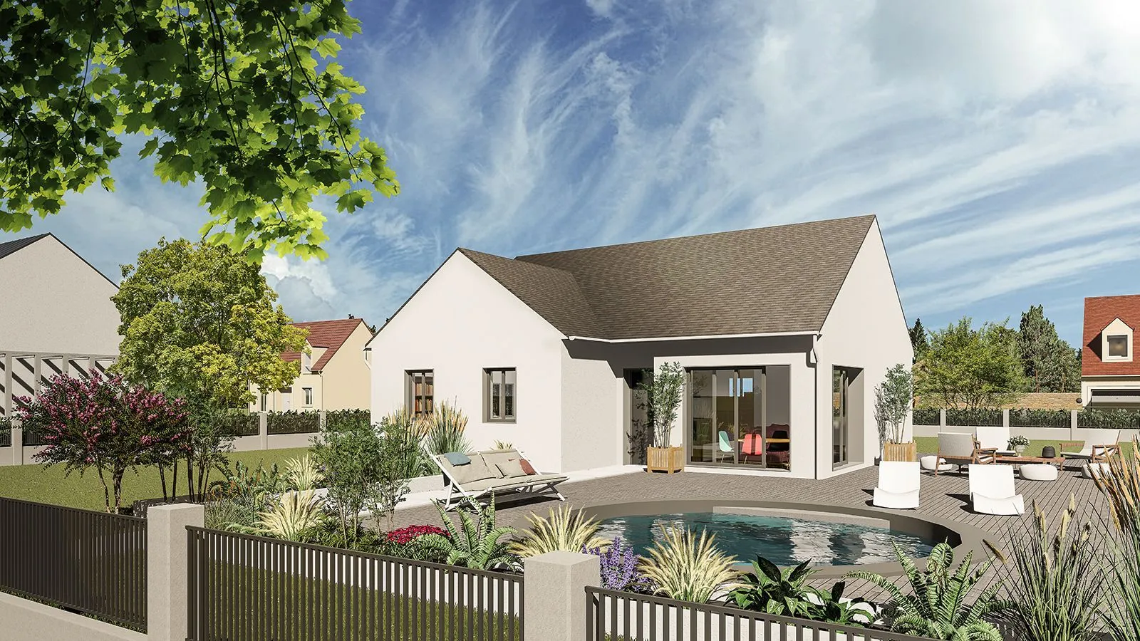Maison neuve 90 m² à Saint-Michel-sur-Orge (91240)