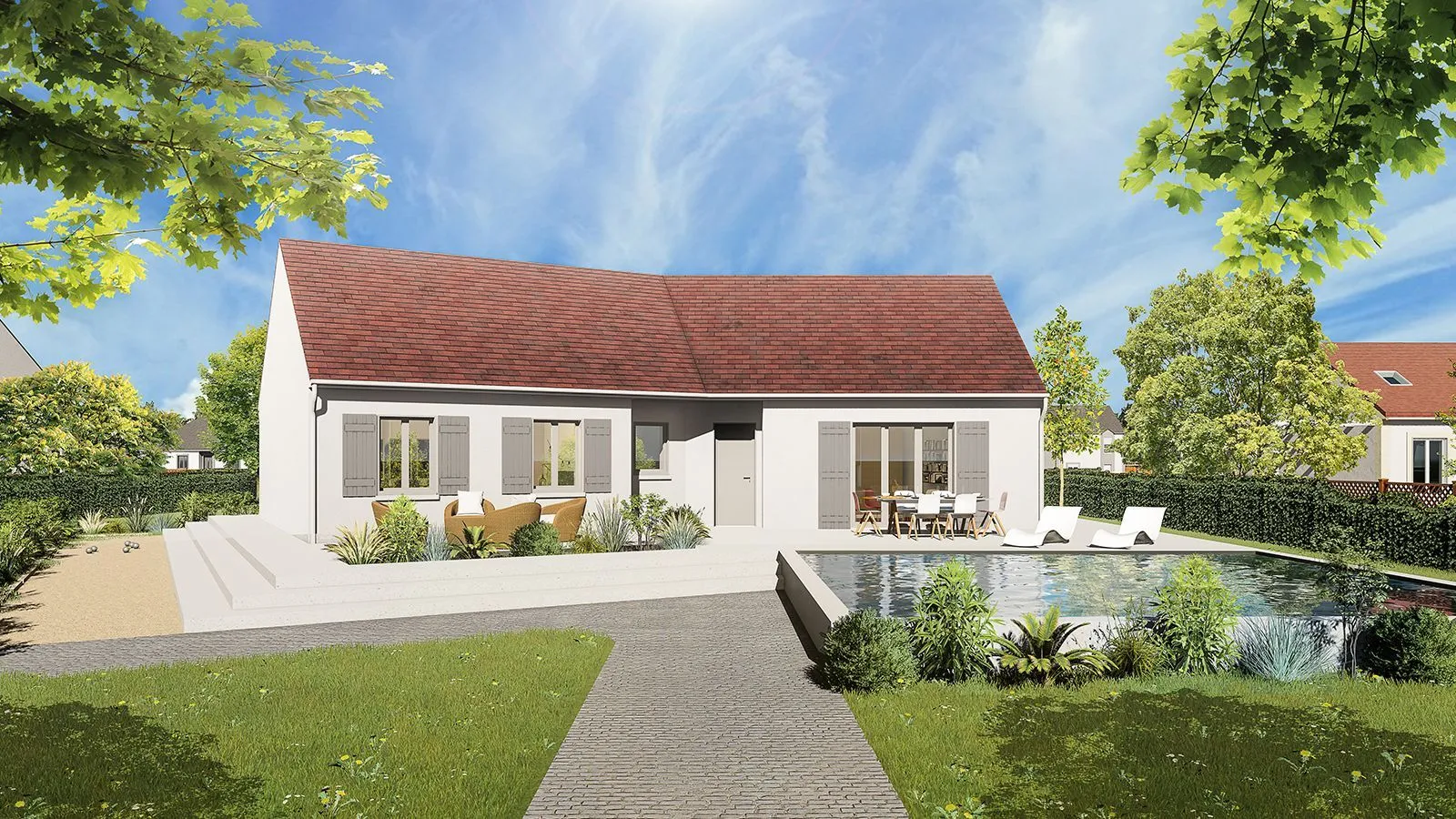 Maison neuve à Gasville-Oisème