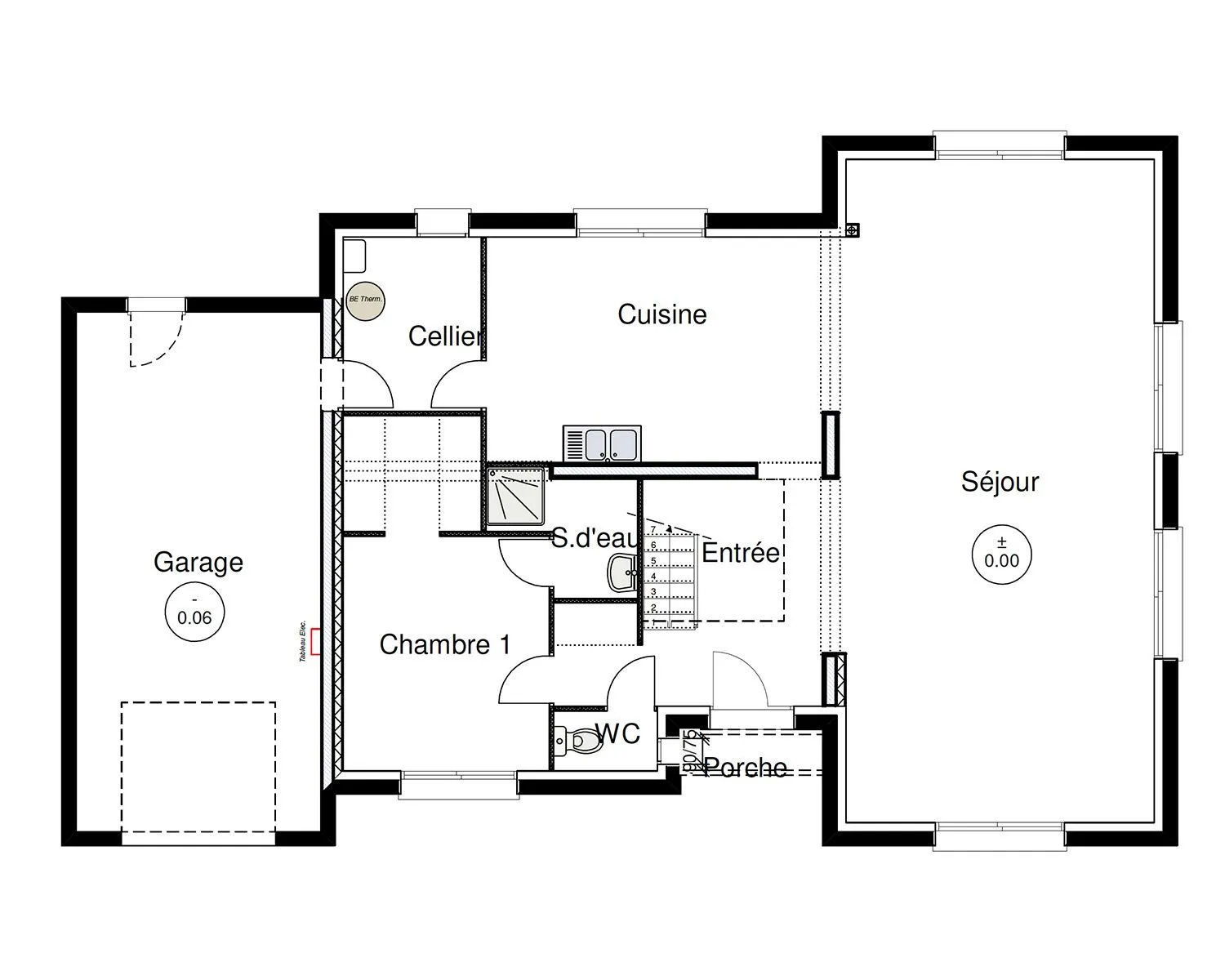 Andromède-R+1 196 T6 — modèle de maison
