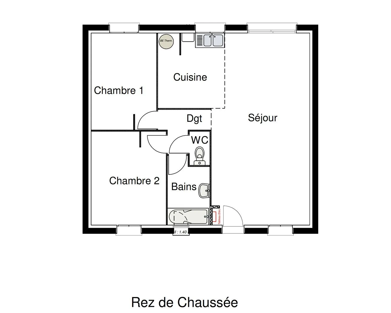 Aurore-Pp 70 T4 — modèle de maison