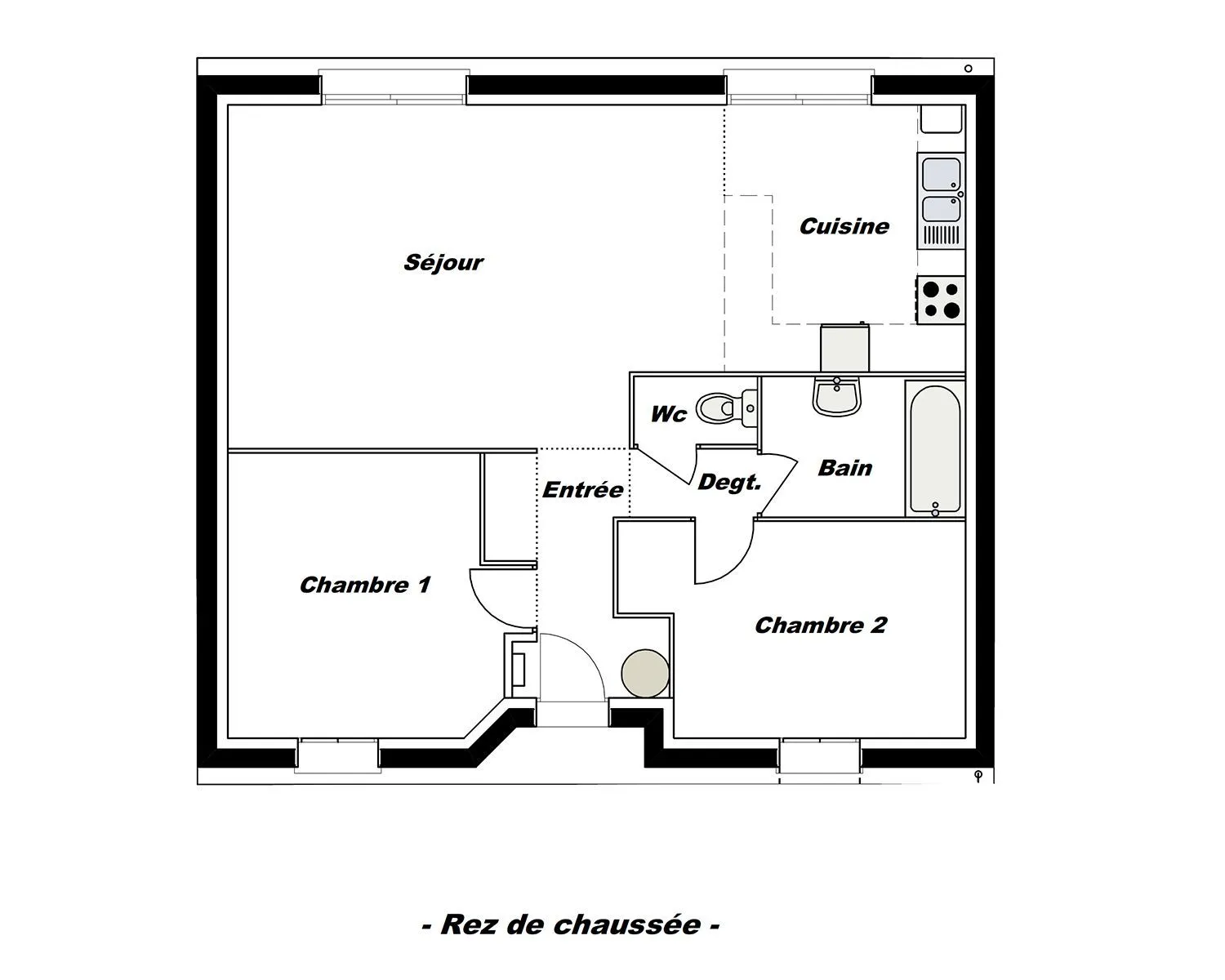 D-Mercure-Pp 70 T4 — modèle de maison