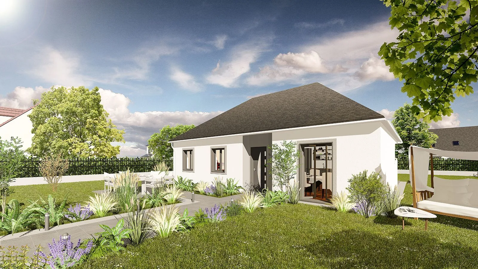 Maison neuve 80 m² à Voves (28150)