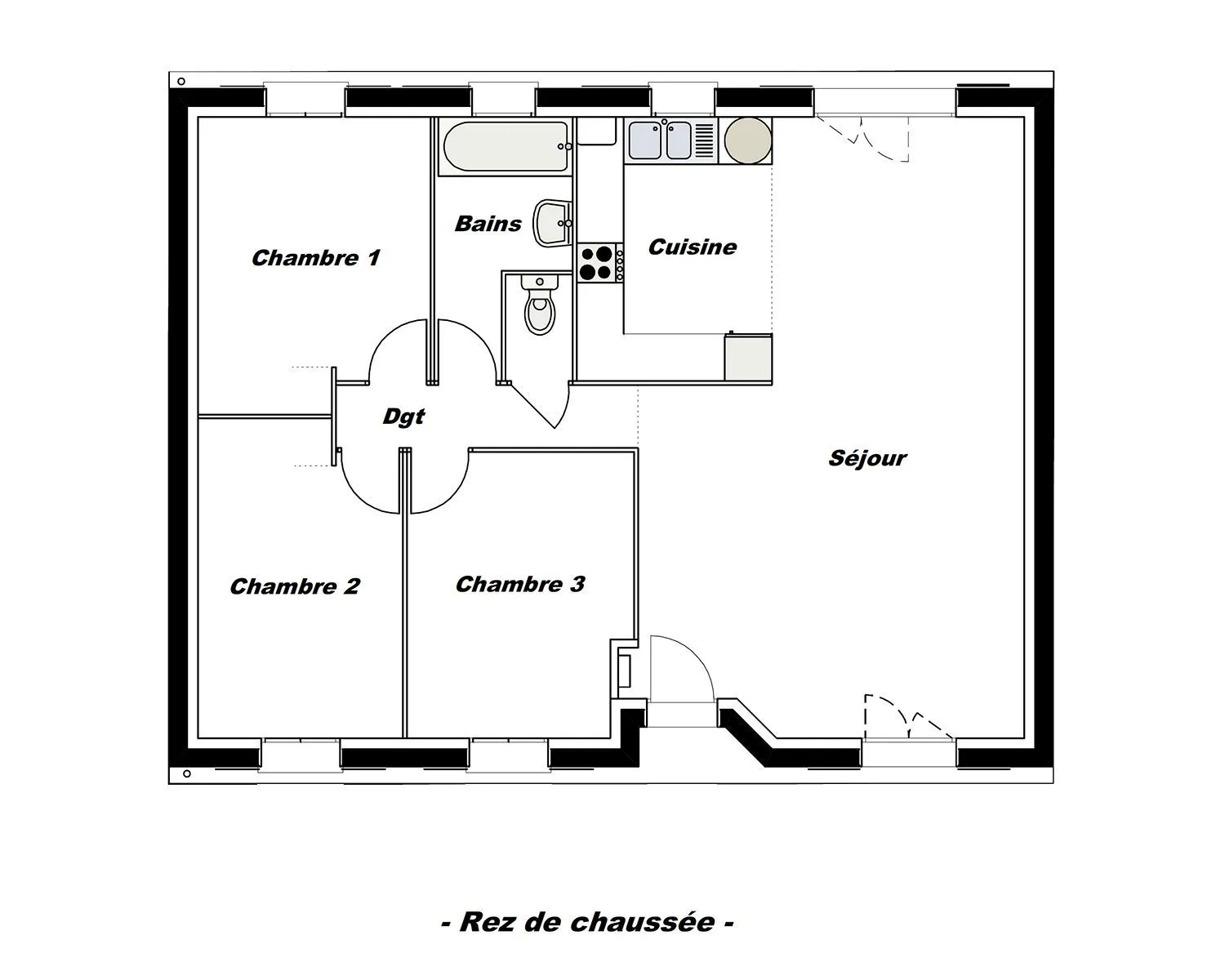 A-Venus-Pp 80 T5 — modèle de maison