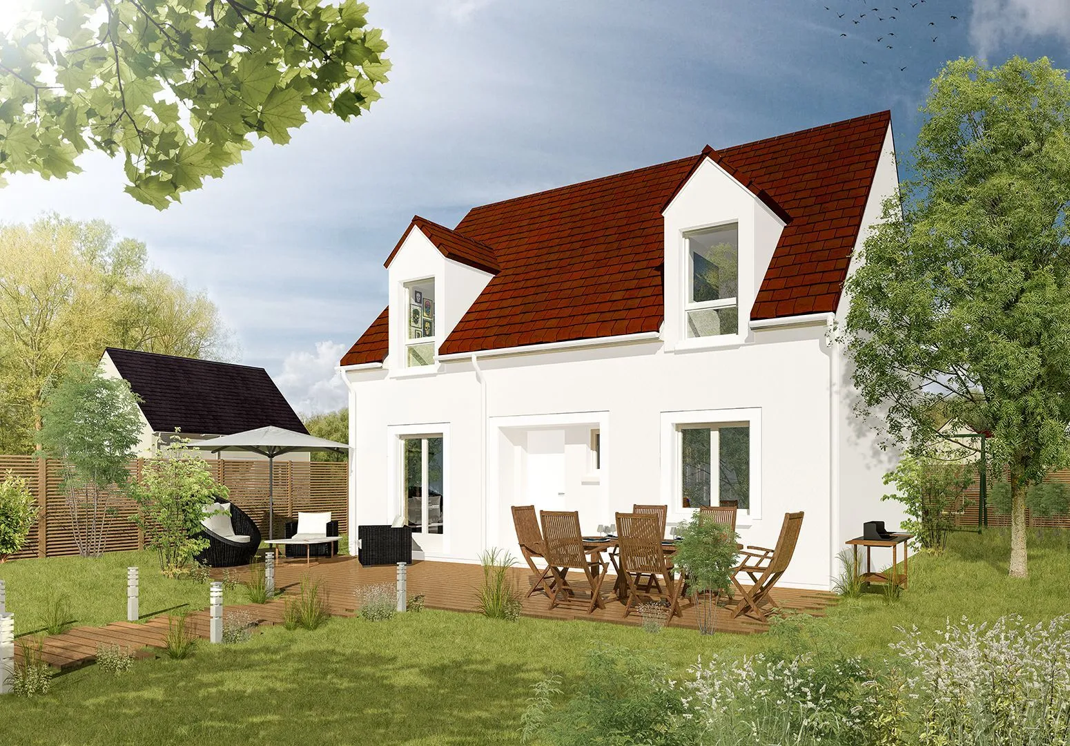 Maison neuve à Gasville-Oisème