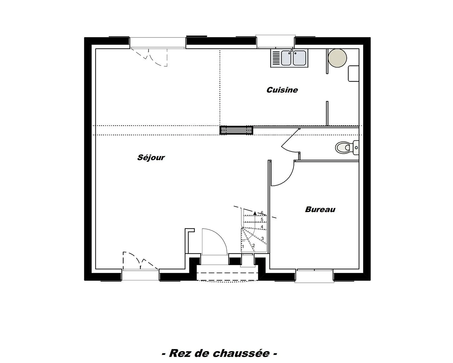 A-Eris-R+C 98 T6 — modèle de maison