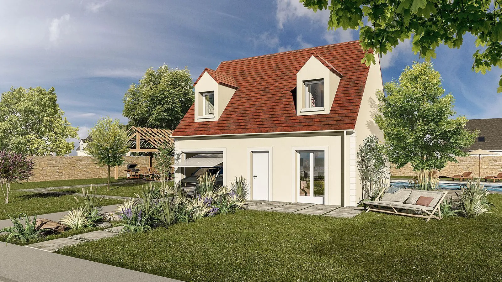 Maison neuve 82 m² à Linas (91310)