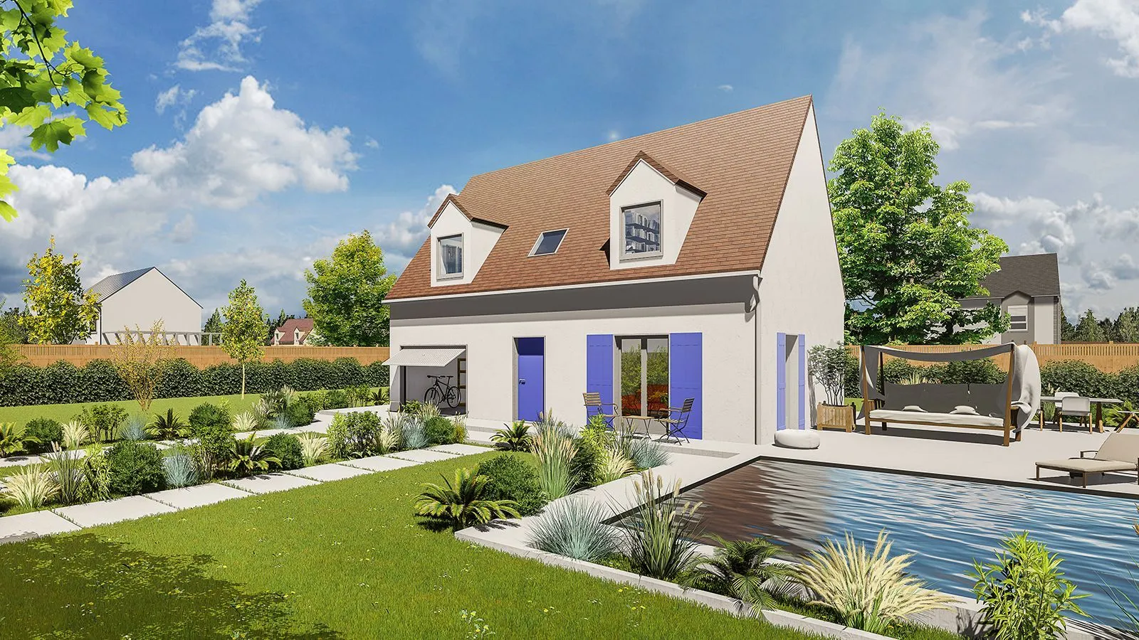 Maison neuve 102 m² à Itteville (91760)