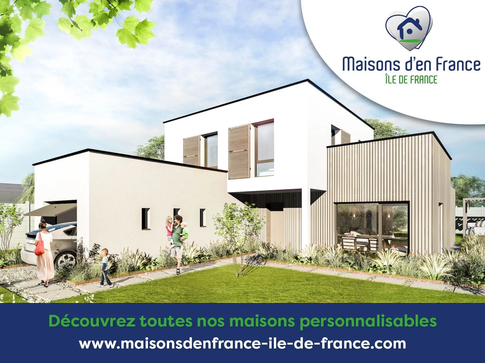 Maison neuve 90 m² à Saint-Michel-sur-Orge (91240)