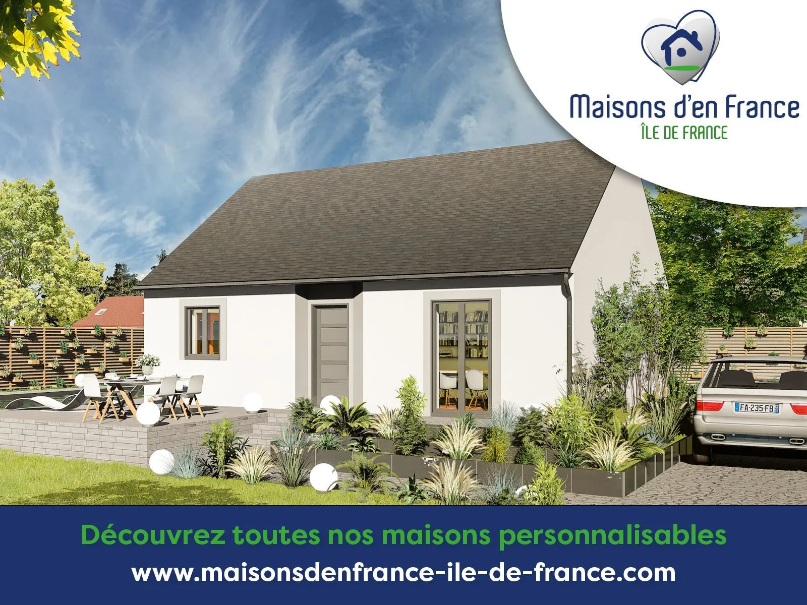 Maison neuve 90 m² à Saint-Michel-sur-Orge (91240)