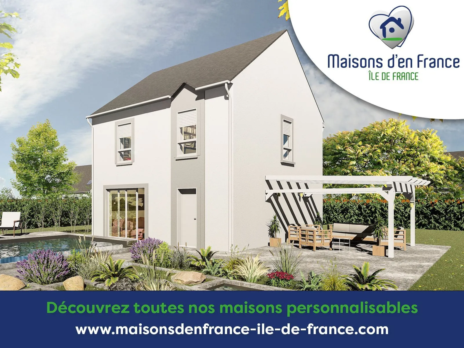 Maison neuve 90 m² à Saint-Michel-sur-Orge (91240)