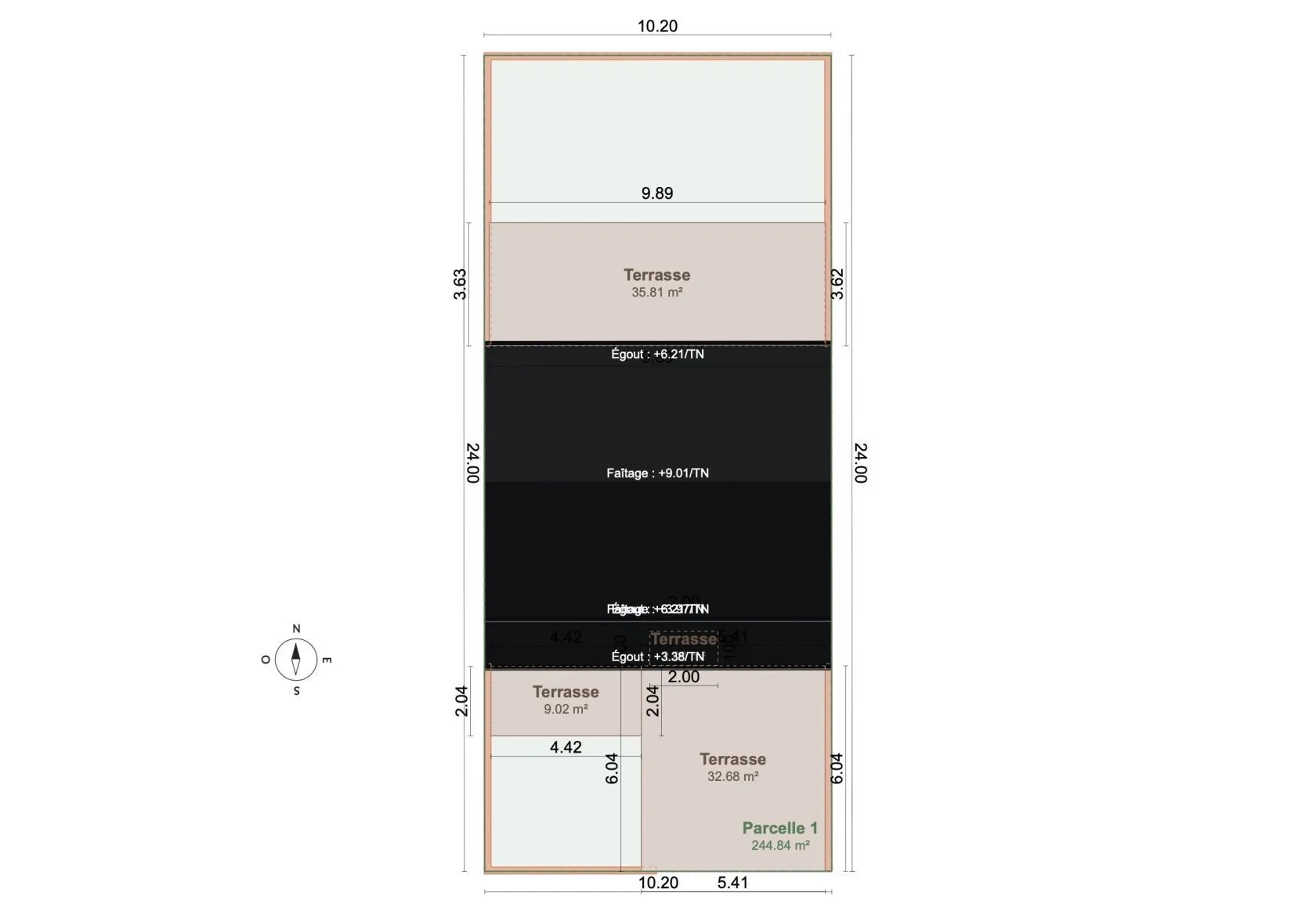 Maison neuve 127 m² à L'Haÿ-les-Roses (94240)