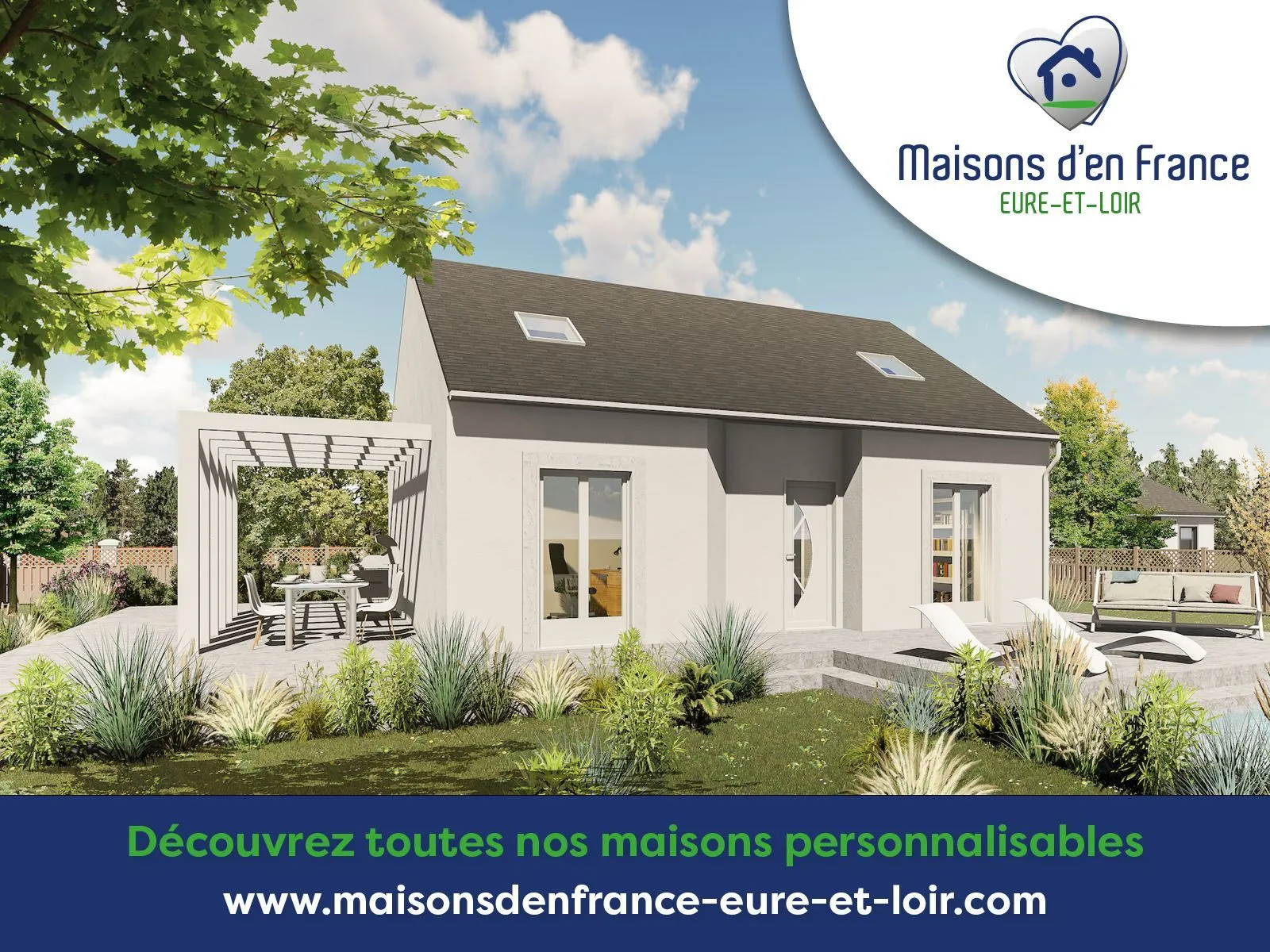 Maison neuve 80 m² à Voves (28150)