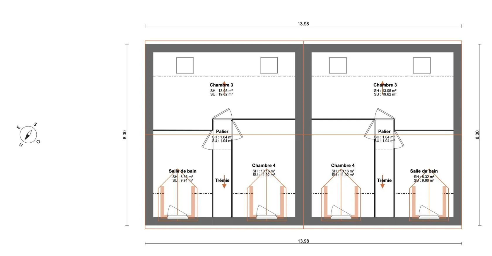 Maison neuve 106 m² à Ormesson-sur-Marne (94490)