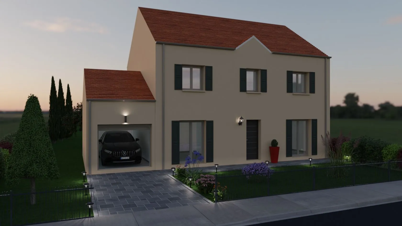 Maison neuve 84 m² à Ablis (78660)